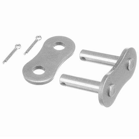 Tsubaki Chain Link, 80 Chain Size, Cottered, 1 in. Chain Pitch RS80-SS-1-CL